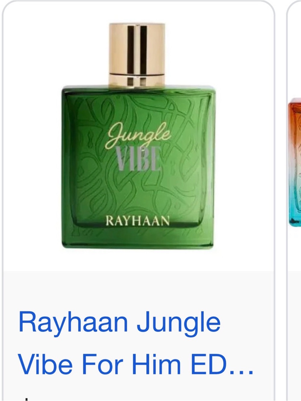 RAYHAAN Jungle Vibe ED- Green Eau de Toilette
